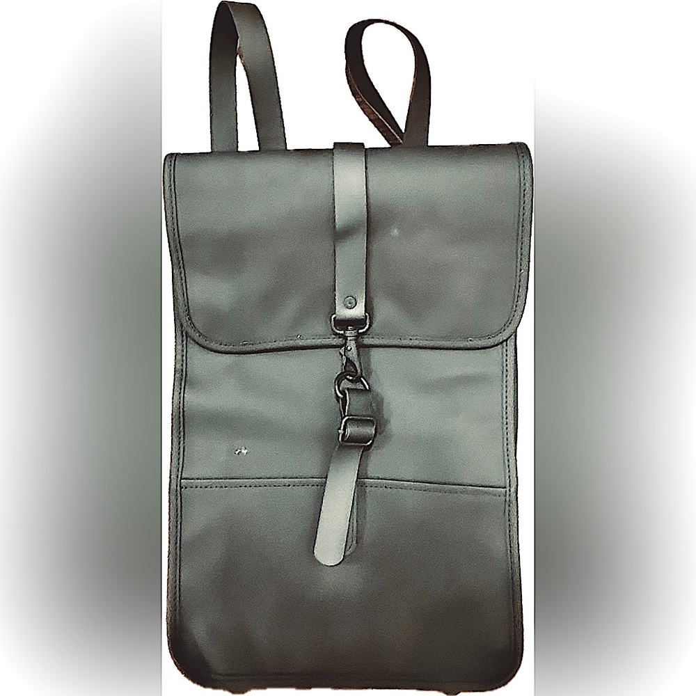 Rains Black Backpack | Waterproof | Like new!